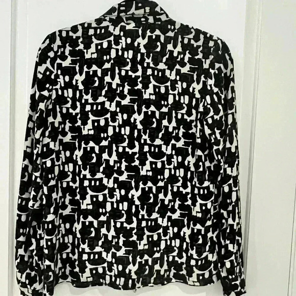 RAOUL Women's Long-Sleeved SILK  Shirt SIZE US 4, UK 8 - Picture 4 of 15